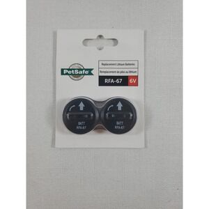 PetSafe RFA-67 / RFA-67D-11 6‎ Volt Battery Module 2 Pack - Brand New/Sealed